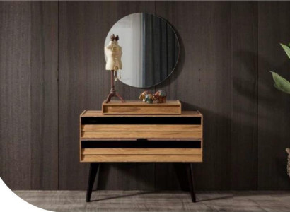 Designer Luxury Real wood Chest of drawers Brown Storage Chest Modern new